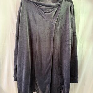 CuddlDuds Cozy Gray Oversized Sweater and Bottoms
